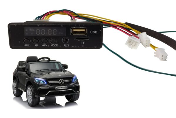 Music Panel for Mercedes GLE 63s Ride On Car