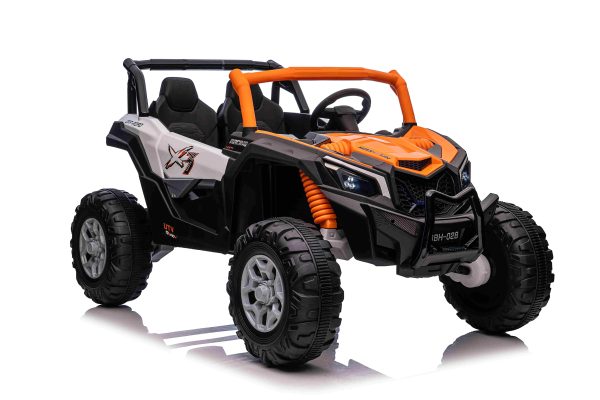 Buggy na akumulator UTV X3 Off-Road 4x4 - dvosjed - narančasti - Image 3