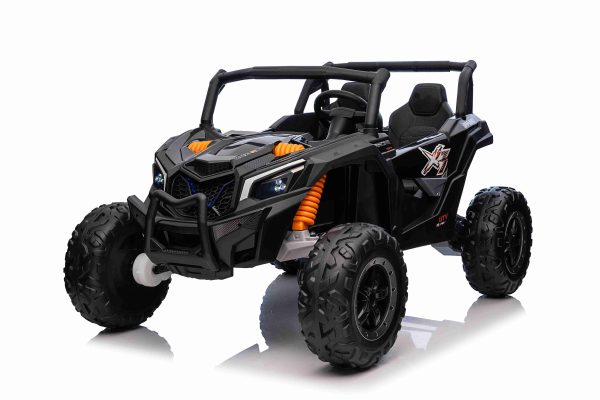 Buggy na akumulator UTV X3 Off-Road 4x4 - dvosjed - crni