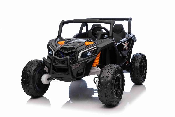 Buggy na akumulator UTV X3 Off-Road 4x4 - dvosjed - crni - Image 2