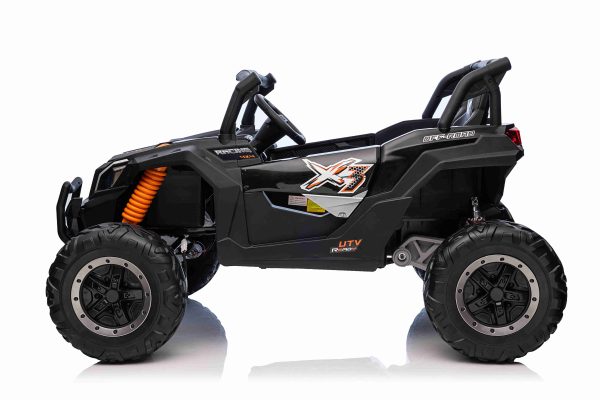 Buggy na akumulator UTV X3 Off-Road 4x4 - dvosjed - crni - Image 3