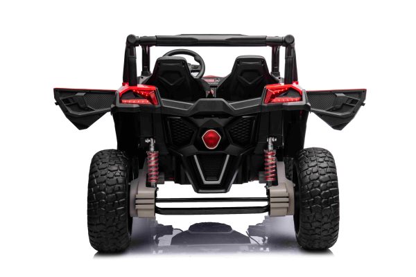 Buggy na akumulator UTV X3 Off-Road 4x4 - dvosjed - crveni - Image 4