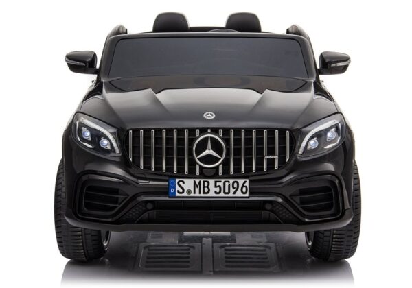 Licencirani auto na akumulator Mercedes GLC 63S QLS MP4 - dvosjed - crni/lakirani - Image 2