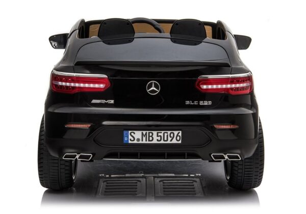 Licencirani auto na akumulator Mercedes GLC 63S QLS MP4 - dvosjed - crni/lakirani - Image 6