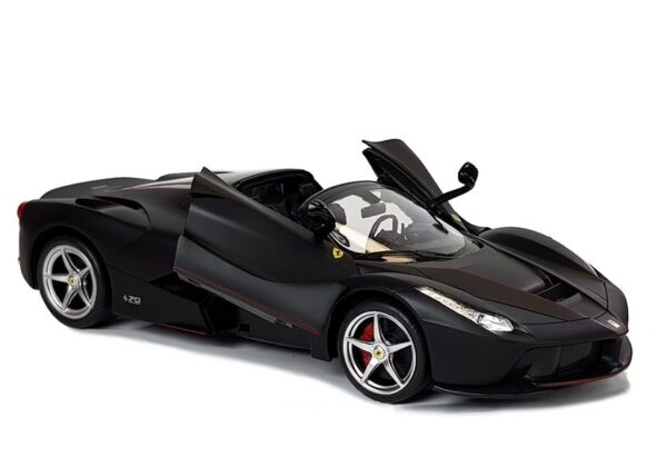 Licencirani auto na daljinsko upravljanje Ferrari Aperta Rastar 1:14 crni - Image 4