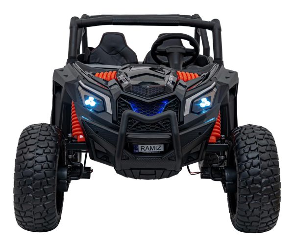 Buggy na akumulator UTV X3 Off-Road 4x4 - dvosjed - crni - Image 5