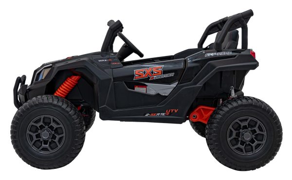 Buggy na akumulator UTV X3 Off-Road 4x4 - dvosjed - crni - Image 8