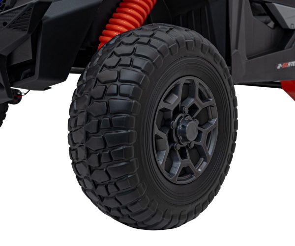 Buggy na akumulator UTV X3 Off-Road 4x4 - dvosjed - crni - Image 20