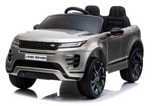 Licencirani auto na akumulator  Range Rover Evoque - sivi/lakirani - Image 4