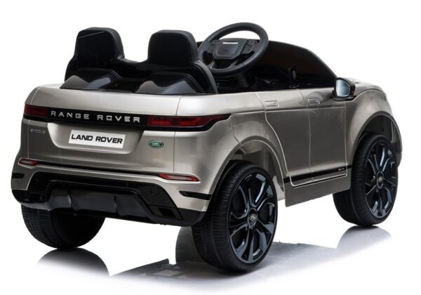 Licencirani auto na akumulator  Range Rover Evoque - sivi/lakirani - Image 7