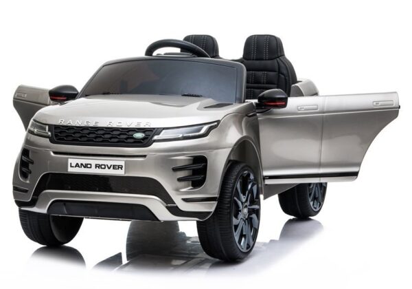 Licencirani auto na akumulator  Range Rover Evoque - sivi/lakirani - Image 9