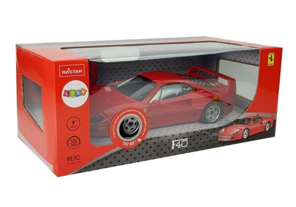 Licencirani auto na daljinsko upravljanje Ferrari F40 1:14 - crveni - Image 7