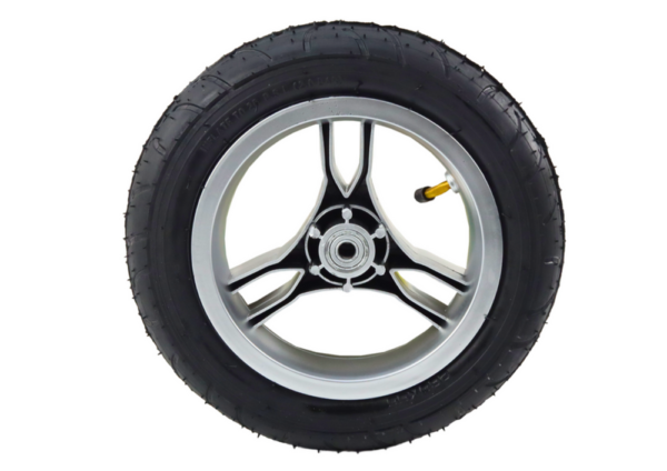 Plastic wheel with rubber tire (inflatable) PRO600 rear - Image 3