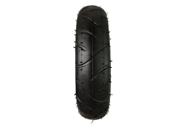 Plastic wheel with rubber tire (inflatable) PRO 700 front - Image 2