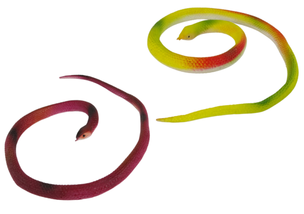 Artificial Rubber Snake Figure 65cm 3 colours - Image 3