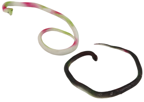 Artificial Rubber Snake Figure 65cm 3 colours - Image 5