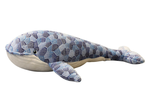 Plush Whale Mascot Gray 90 cm - Image 2