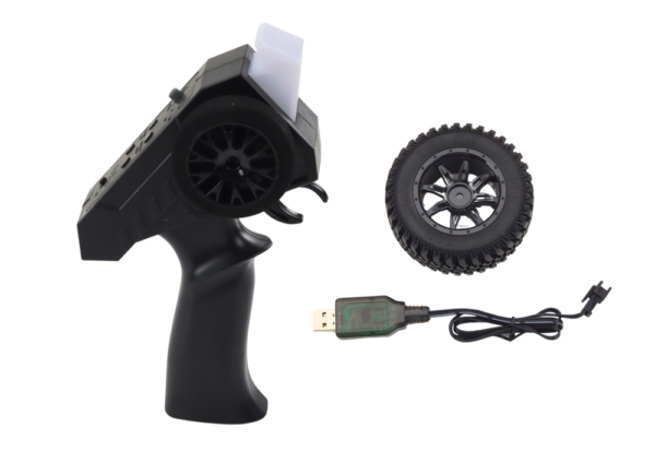 Remote Controlled Off-Road Vehicle RC 2.4G 4x4 Drive Black - Image 5