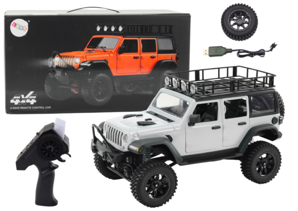 Remote Controlled RC 2.4G Off-Road Vehicle 4x4 Gray