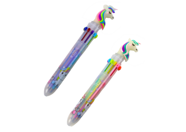 Unicorn Pen Multicolor Automatic 10 Colors Mix - Image 2