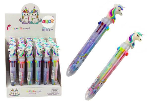 Unicorn Pen Multicolor Automatic 10 Colors Mix