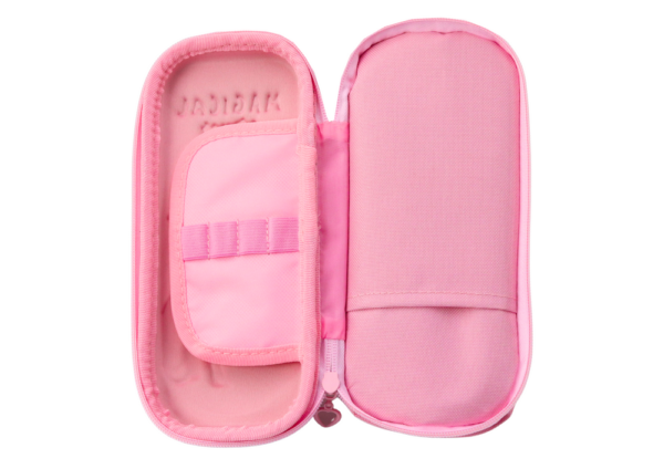 Pink Pencil Case with 3D Unicorn Two-compartment 24 cm x 11 cm x 7 cm - Image 2