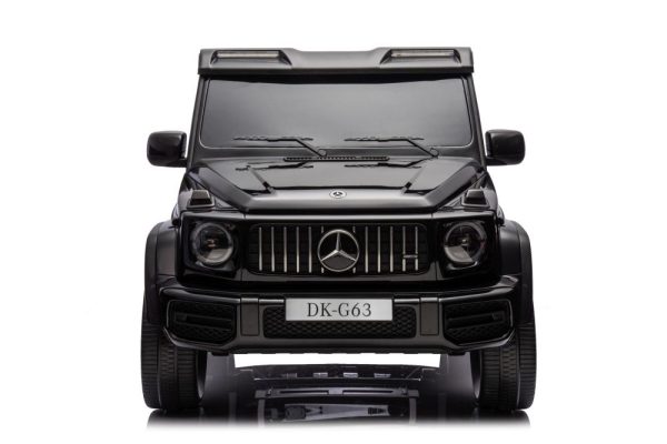 Licencirani auto na akumulator Mercedes G63 XXL 24V 4x4 - DVOSJED - crni - Image 2