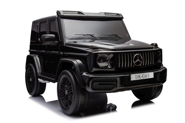 Licencirani auto na akumulator Mercedes G63 XXL 24V 4x4 - DVOSJED - crni