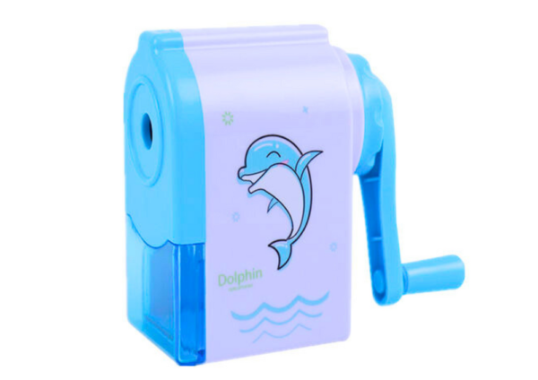 Dolphin Crank Sharpener Blue - Image 2