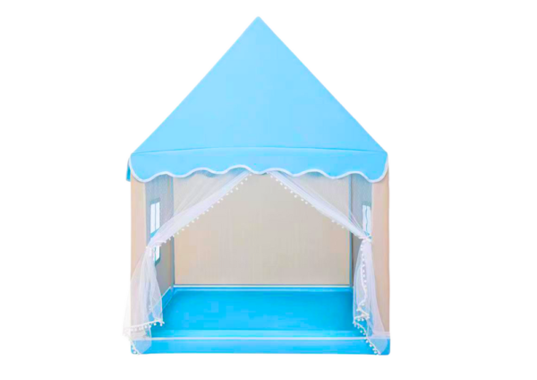 Children's Portable Folding Playhouse Tent Blue - Image 3