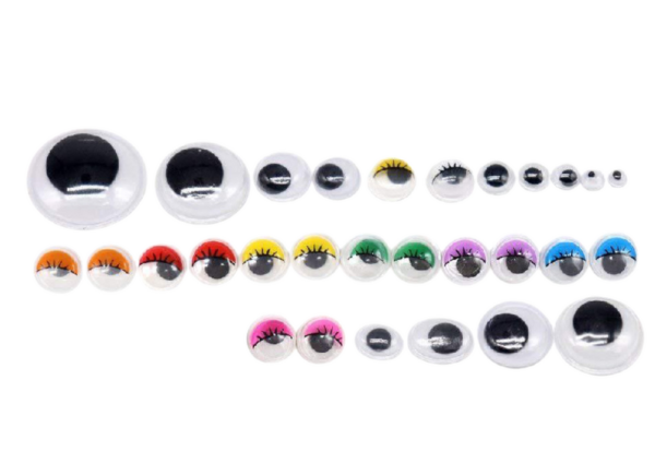 Set of Self-Adhesive Eyelets Movable Colorful Organizer 750 pcs. - Image 2