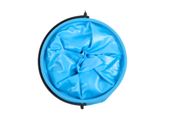 Folding Bucket Multifunctional PVC For Water Blue - Image 3