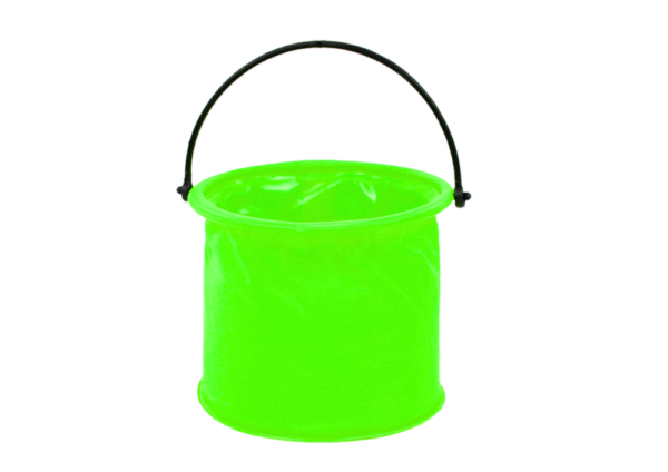 Folding Bucket Multifunctional PVC For Water Green - Image 2