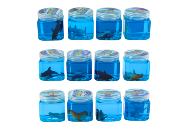 Slime in a Box Animal Figures 150 g 12 Designs Blue - Image 2