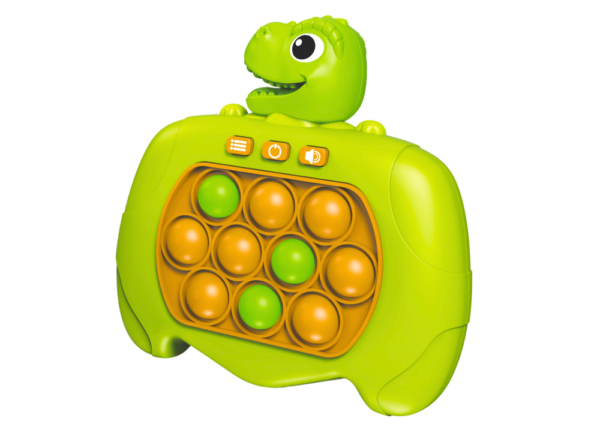 Pop-It Arcade Game Console 999 Levels Dinosaur Green B - Image 2