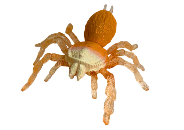 Stretchy Spider Figure Toy for Stretching Orange - Image 2