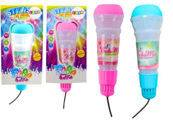 Children's Microphone Echo Light Pink