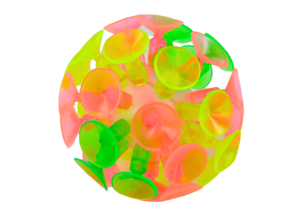 Arcade Game Round Palettes Ball With Suction Cups Pink - Image 3