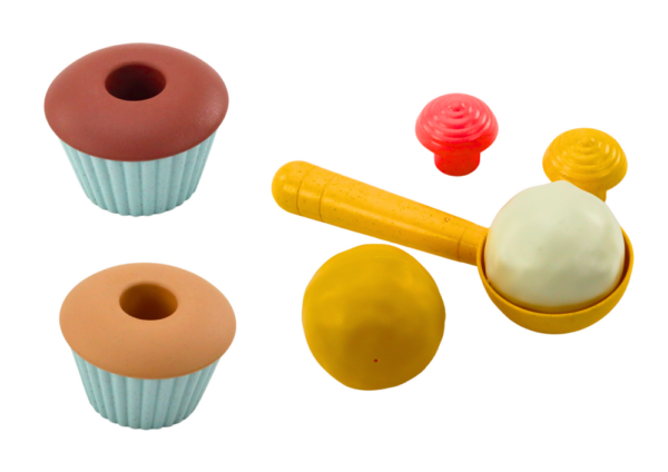 Sand Set Ice Cream Wafers Cupcakes Spoon 13 El - Image 3