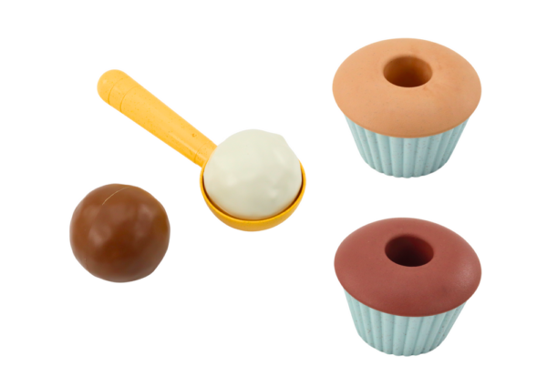 Sand Set Ice Cream Wafers Cupcakes Spoon 16 El - Image 3