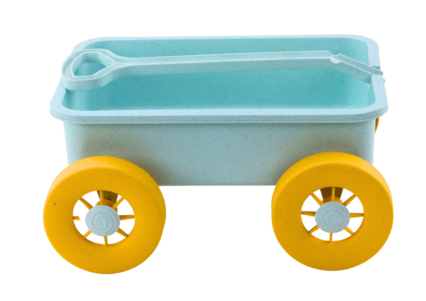 Sand Toy Cart Pastel Turquoise - Image 3