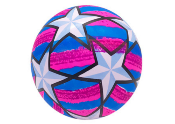 Rubber Ball Bright Stars Blue 24 Cm - Image 2