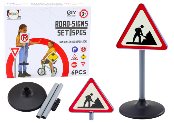 Large Road Work Warning Sign 70cm