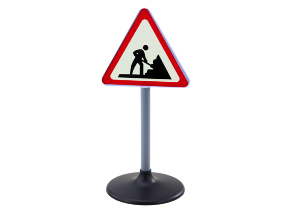 Large Road Work Warning Sign 70cm - Image 2