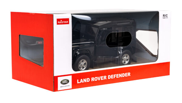 Licencirani auto na daljinsko upravljanje Land Rover Defender 1:14 RASTAR - crni - Image 7