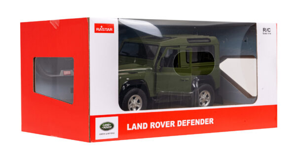 Licencirani auto na daljinsko upravljanje  Land Rover Defender 1:14 RASTAR - zeleni - Image 2