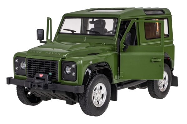 Licencirani auto na daljinsko upravljanje  Land Rover Defender 1:14 RASTAR - zeleni - Image 3