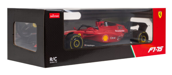 Licencirana formula na daljinsko upravljanje Ferrari F1 75 1:12 RASTAR - crvena