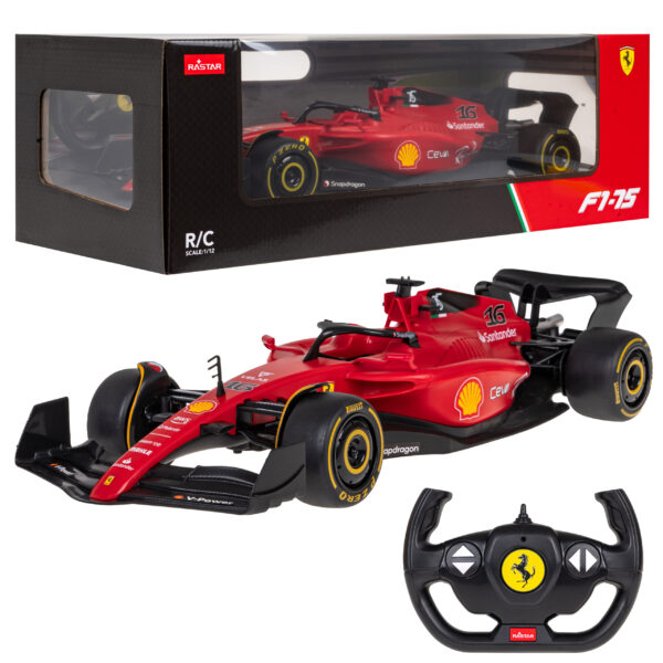 Licencirana formula na daljinsko upravljanje Ferrari F1 75 1:12 RASTAR - crvena - Image 7