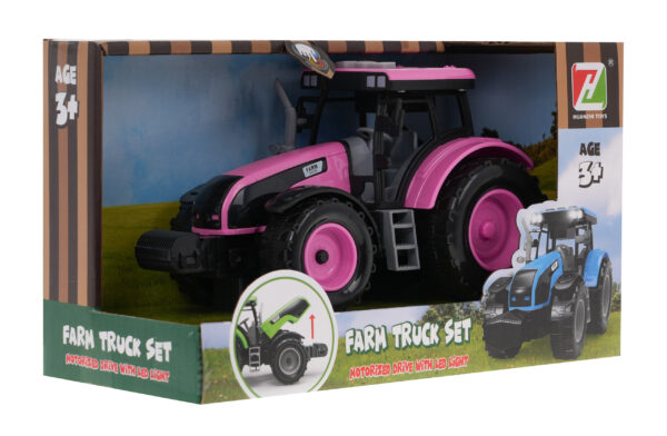 Pink Tractor With Sound Function